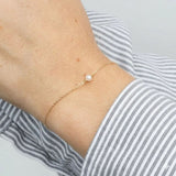 Delani Jewelry Anastasia bracelet featuring delicate gold chain and elegant design, perfect for stylish jewelry accessories.