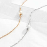 Delani Jewelry Anastasia bracelet featuring elegant silver chain and subtle charm, displayed on a neutral background.